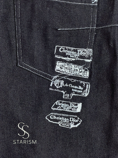 Dior Archives Labels Heritage Jeans