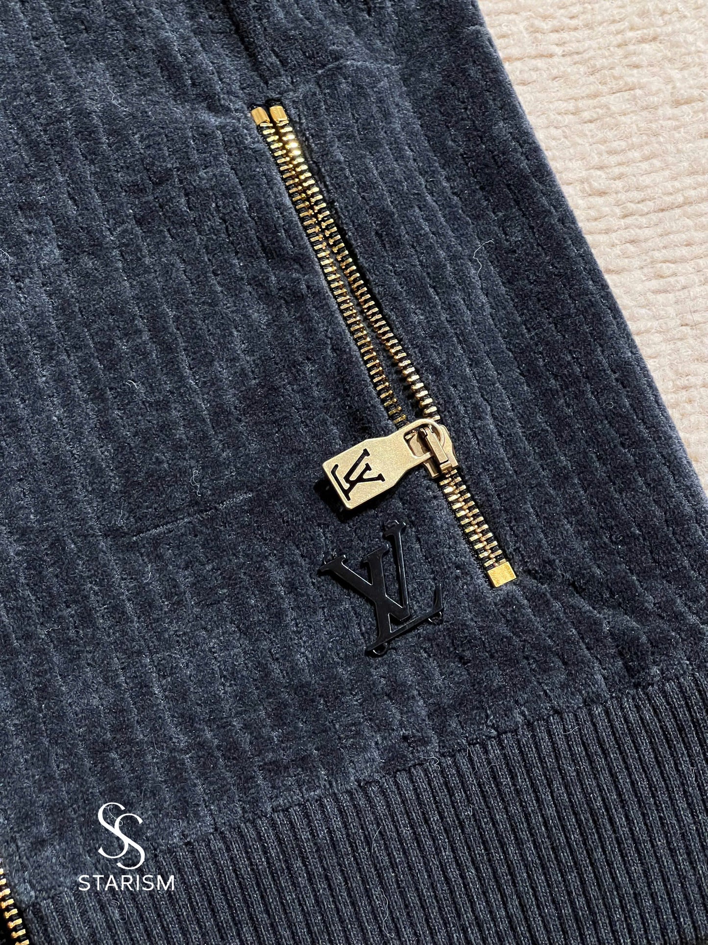 LV x Park Seo-Bo Cotton Velvet Tracktop