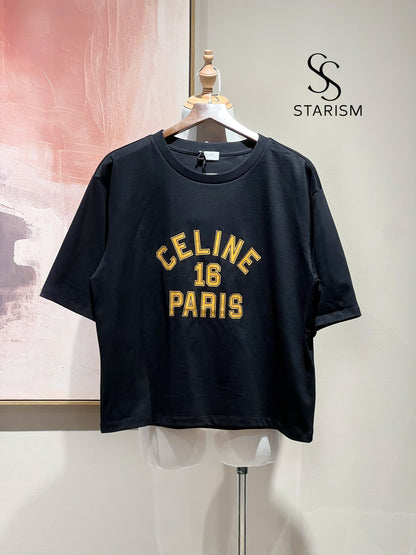 Loose Celine 16 t-shirt in cotton jersey