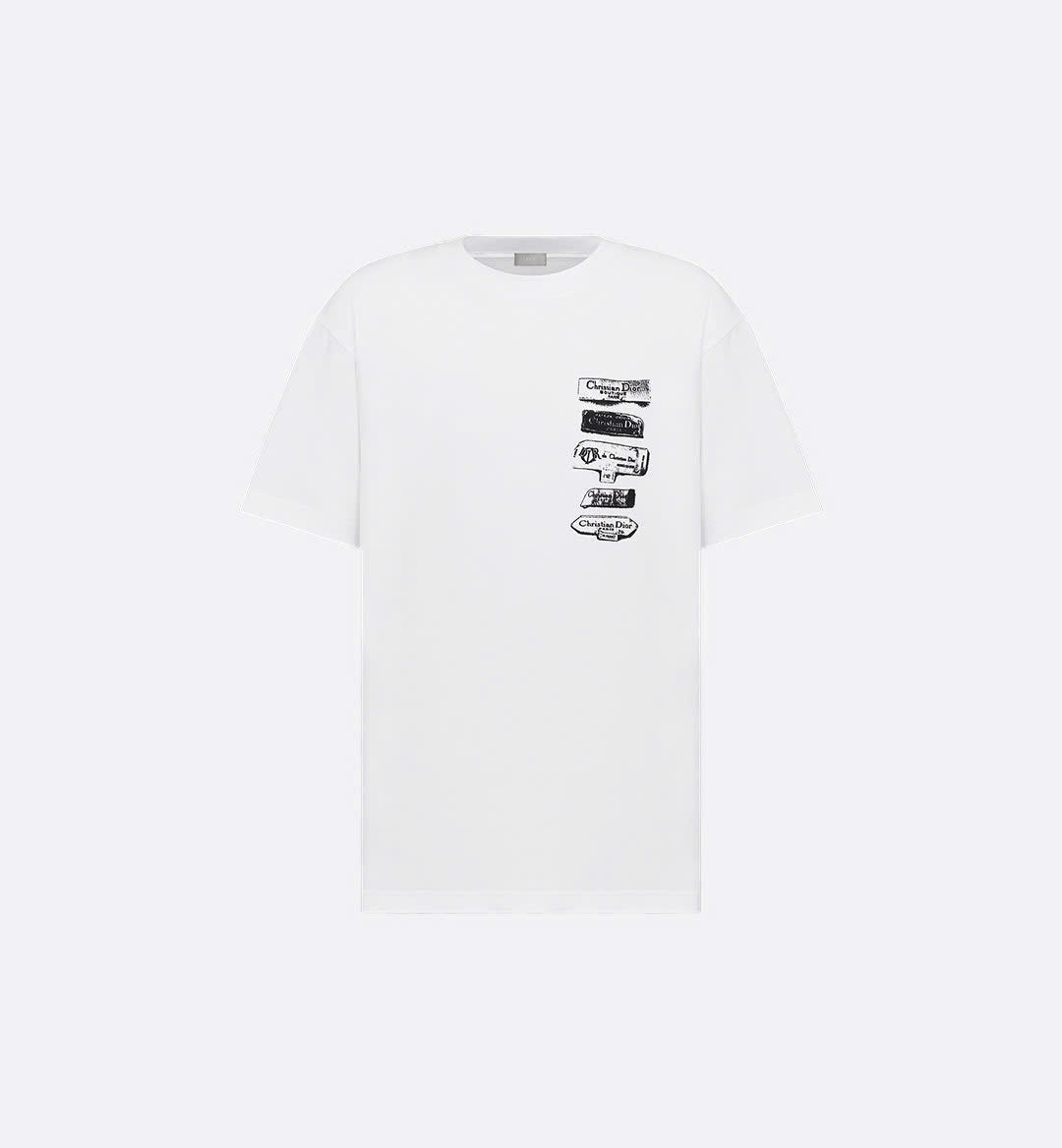 Dior Archives Labels T-Shirt, Relaxed Fit