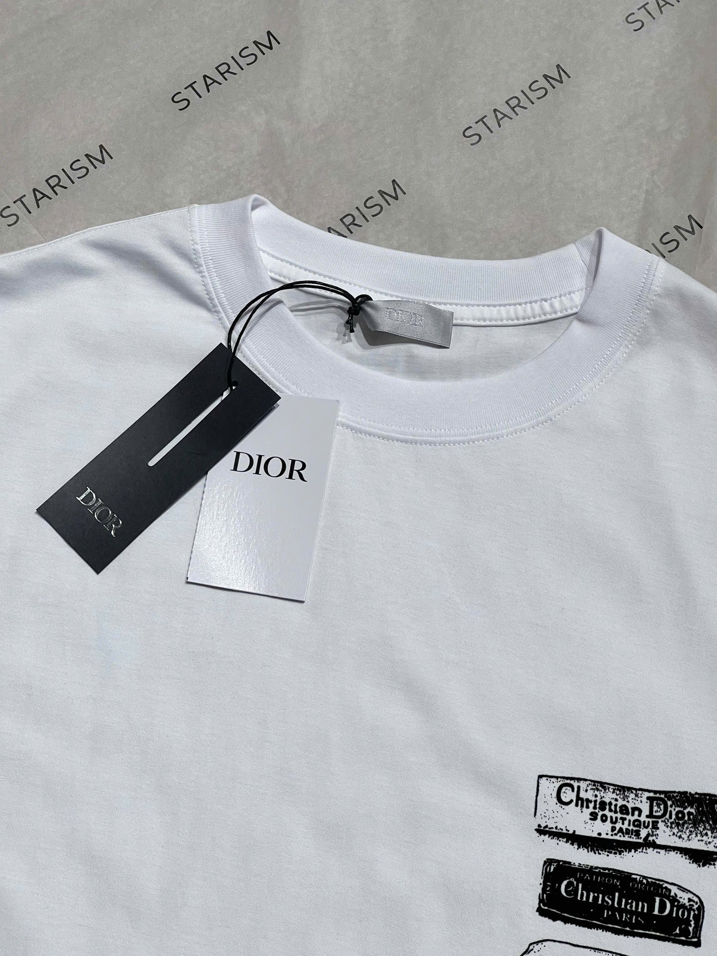 Dior Archives Labels T-Shirt, Relaxed Fit