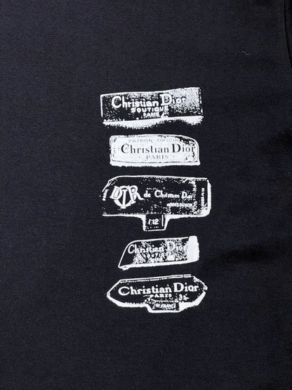 Dior Archives Labels T-Shirt, Relaxed Fit