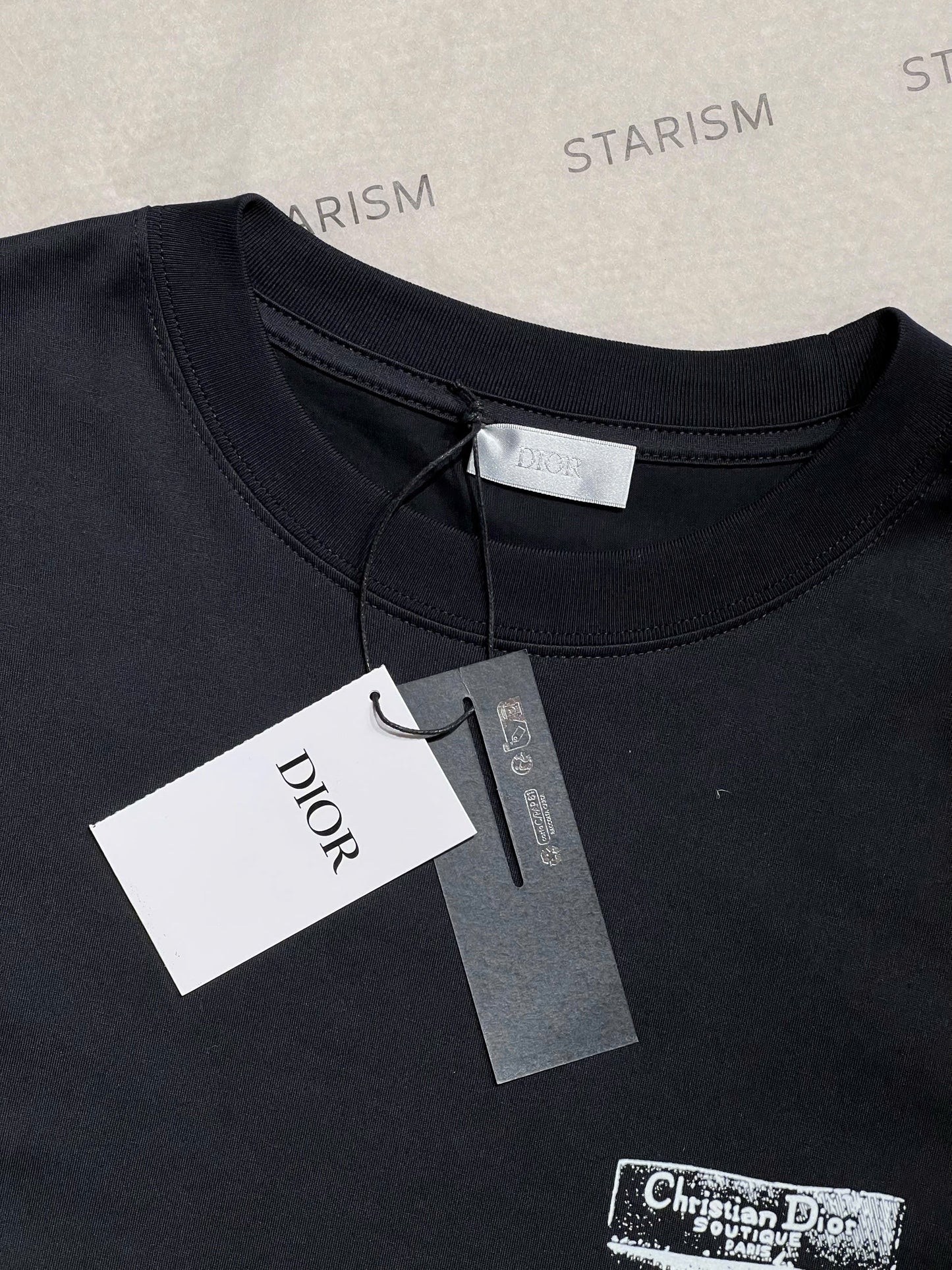 Dior Archives Labels T-Shirt, Relaxed Fit
