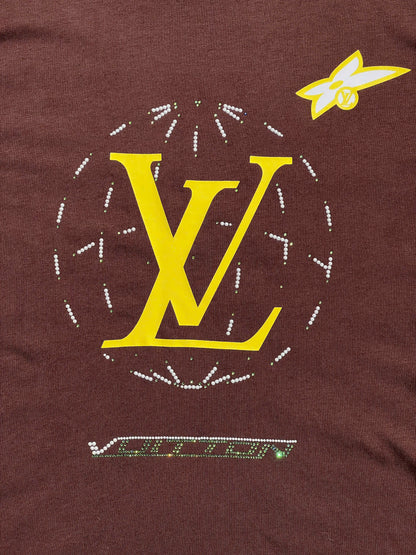 Washed Embellished Cotton T-Shirt