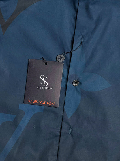 Monogram Printed Short-Sleeved Shirt