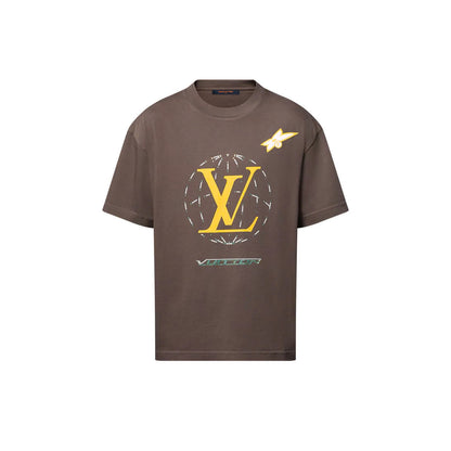 Washed Embellished Cotton T-Shirt